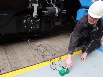 Training for the use of a mobile rail scale