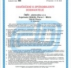 Supplier Eligibility Certificate.