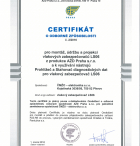 Certificate of professional competence - installation, maintenance and projection of the LS06 and the use of the Browser and Downloader of diagnostic data.