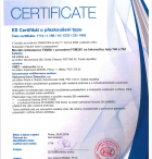 ES certifikát o přezkoušení typu FXM20 na řadu 740 a 742.